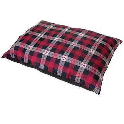petmate plaid pillow value bed