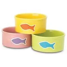 Petrageous Teeny Tiny Fish Water Bowl 5″