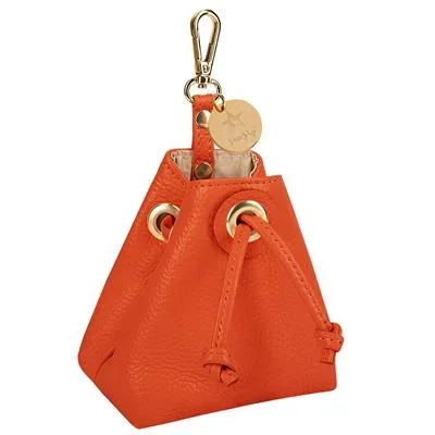 PoisePup Leather Treat Bag Vibrant Sunset