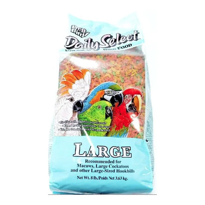 Pretty Bird Daily Select Premium Bird Food Large 8-lb