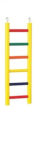 Prevue Hendryx 6-rung Wood Bird Ladder – Multi-color