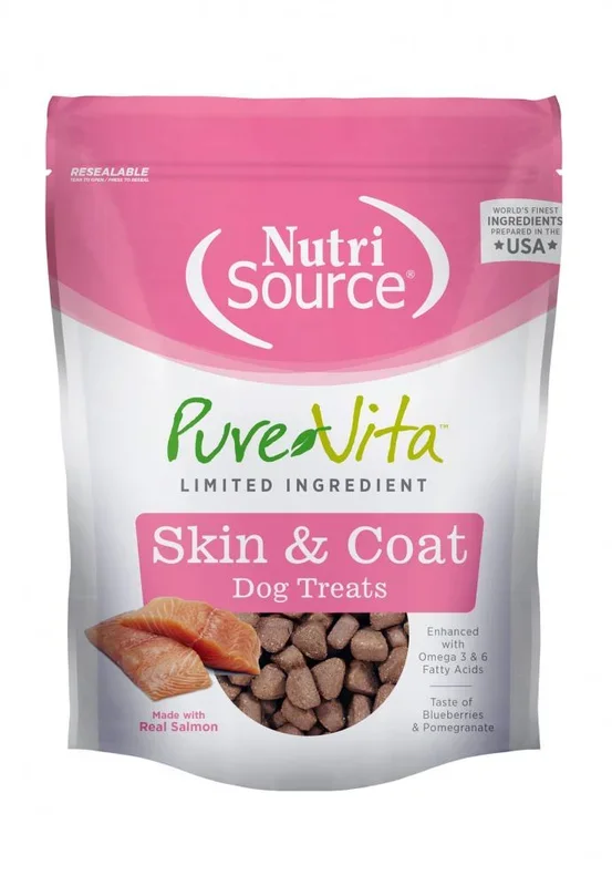 PureVita Limited Ingredient Skin & Coat Dog Treats