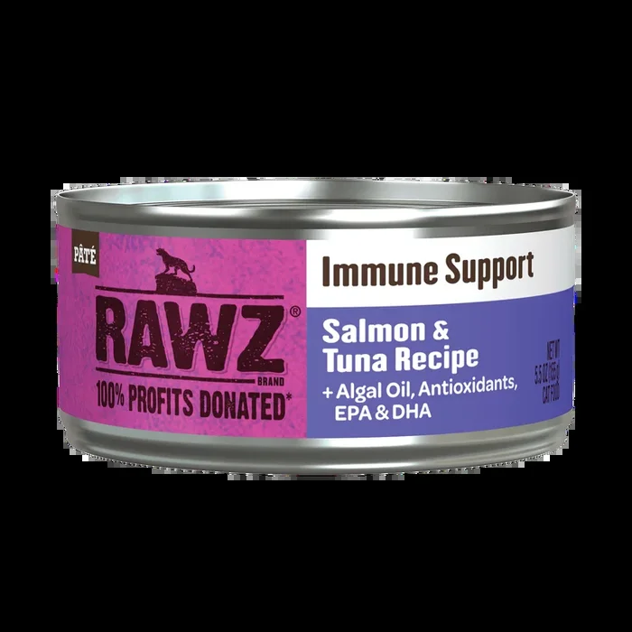 RAWZ Immune Support Salmon & Tuna Canned Cat Food