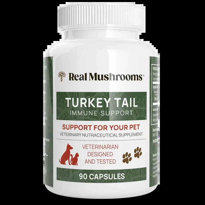 Real Mushrooms Turkey Tail Extract Capsules 90ct
