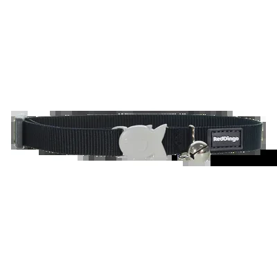 Red Dingo Cat Collar Classic Black
