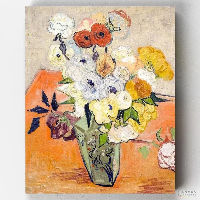 Roses and Anemones