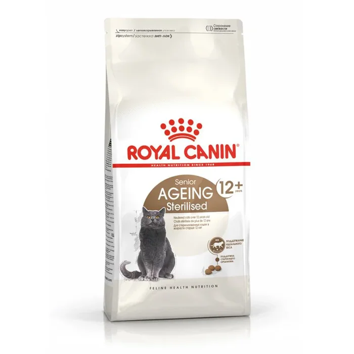 Royal Canin Feline – Senior Ageing Sterilised 12+ Dry Cat Food 400g