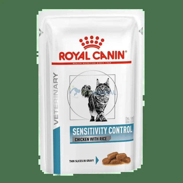 Royal Canin® Veterinary Diet Sensitivity Control Chicken with Rice Pouch Wet Feline Food