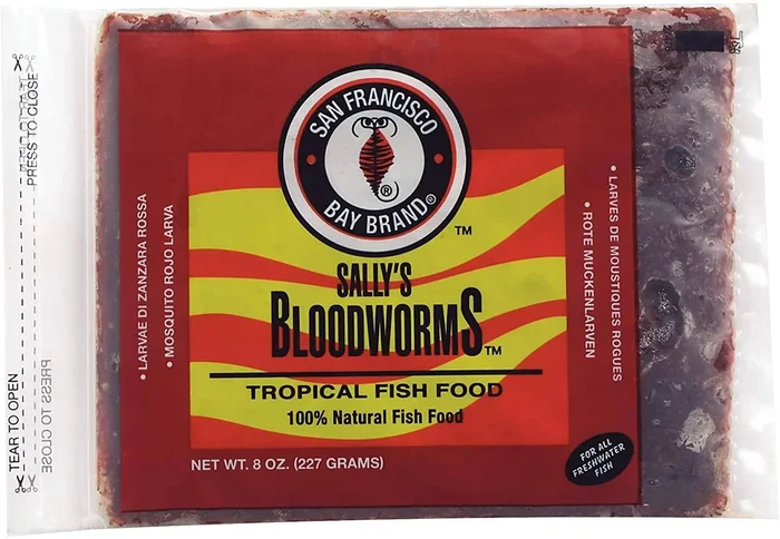 San Francisco Bay Brand Frozen Bloodworms – 8 oz
