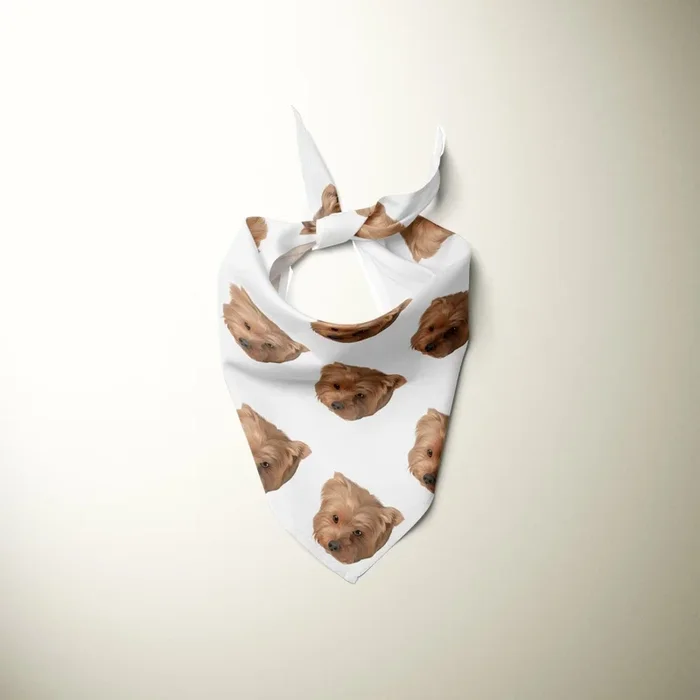 So Many Faces Pet Bandanas