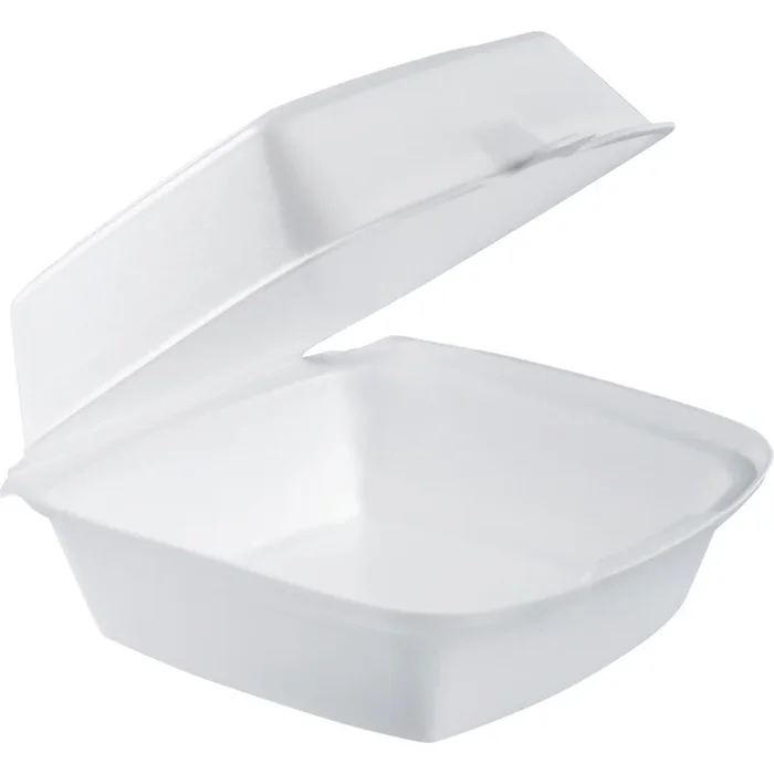 Solo Hinged Lid 6″ Foam Container – DCC60HT1