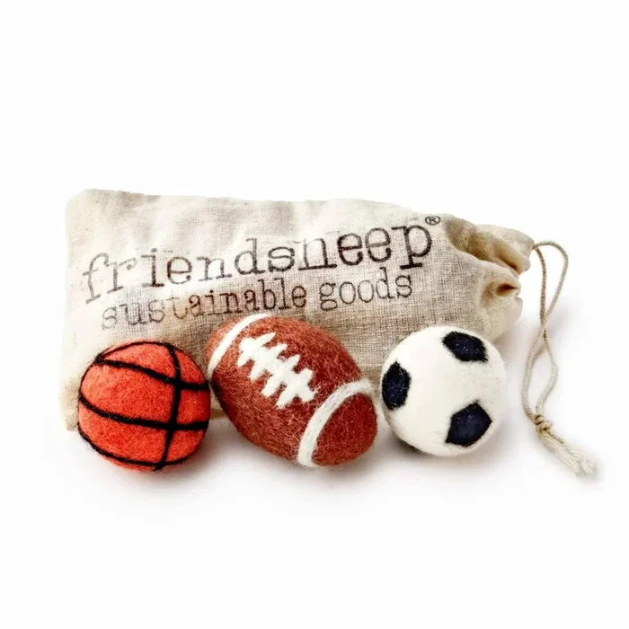Sporty Pet Eco Toys/Fresheners – Set of 3