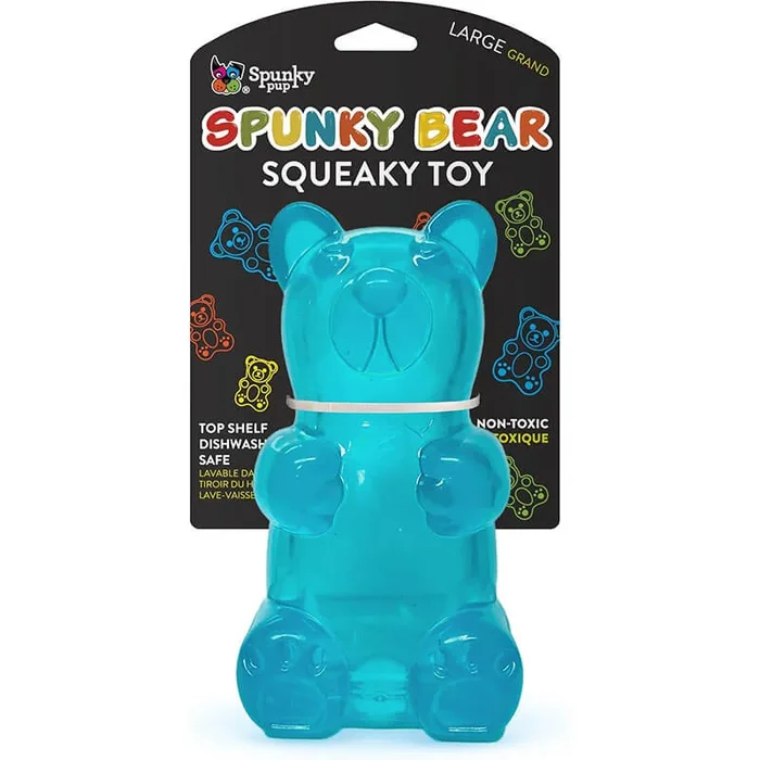 Spunky Pup Gummy Bear Squeaker Toy