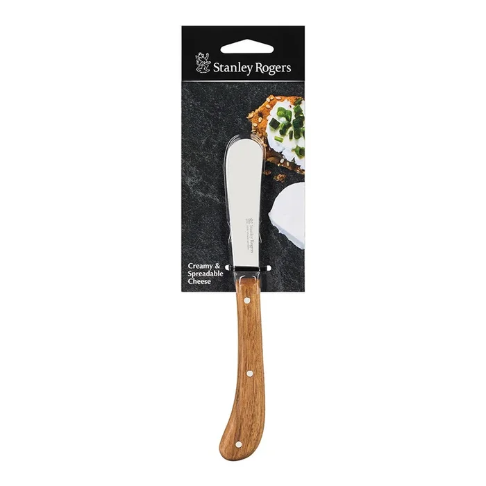 STANLEY ROGERS Pistol Grip Penyebar Keju Akasia