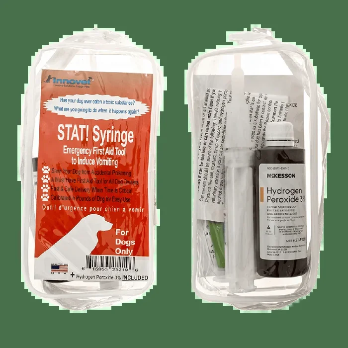 STAT!Syringe® to Induce Vomiting in Dogs in an Emergency!