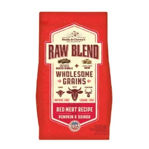 Stella & Chewy’s Raw Blend Red Meat Recipe with Wholesome Grains Dry Dog Food