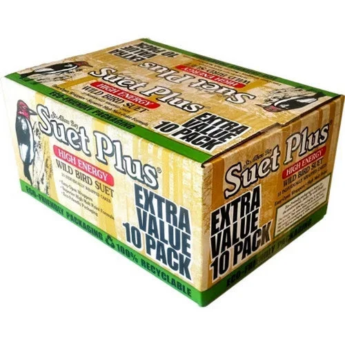 Suet Plus, Suet Plus High Energy Extra Value Pack, 10 Pack,High Energy