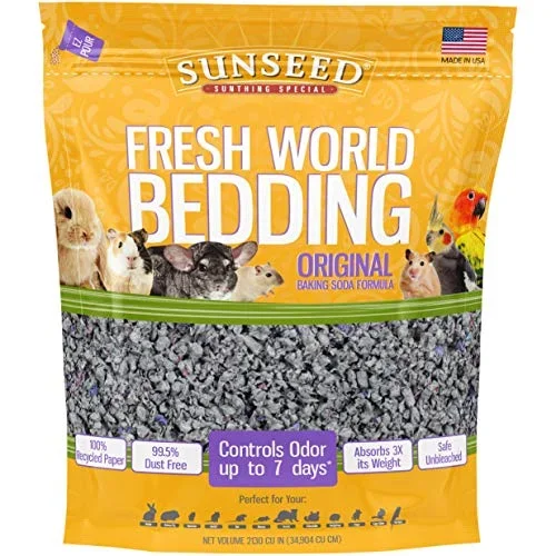 Sunseed Fresh World Bedding – Gray – 2130 cu in