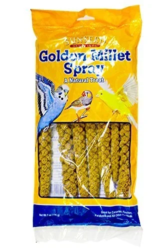 Sunseed Golden Millet Spray – 7 oz