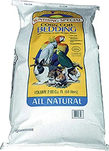 Sunseed Natural Corn Cob Bedding & Litter – 2 cu ft