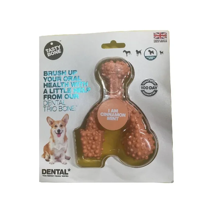 Tasty Bone Trio Bone Dental Cinnamon Mint S