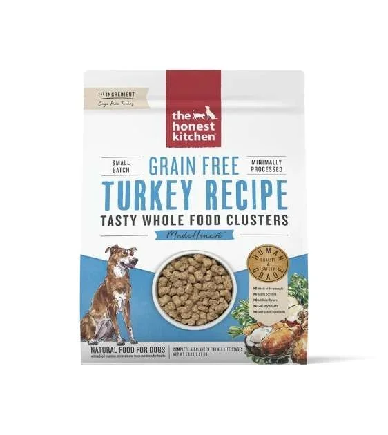 The Honest Kitchen Tasty Whole Food Clusters Grain Free Dog Food (Turkey) 5lbs