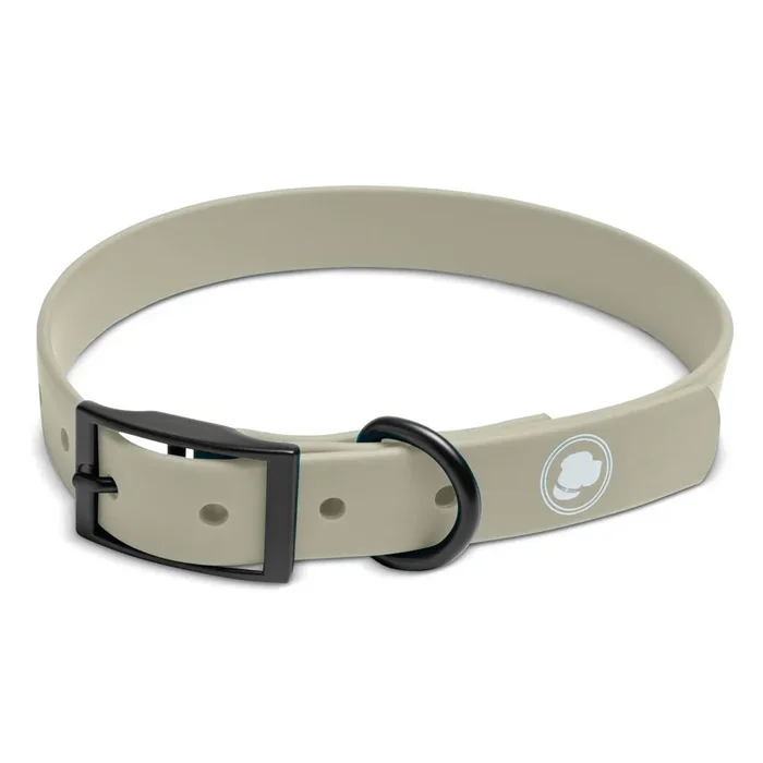 The Modern Dog Company -Medium- Taupe Beige Collar (Weather + Odor Resistant)