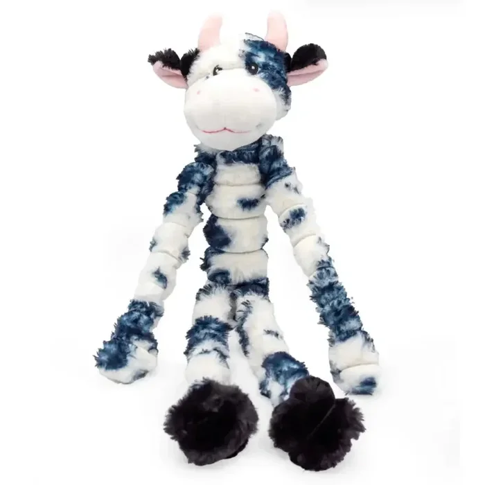 ThoozyPet Cow Dog Tug Toy for Interactive Playtime 18″
