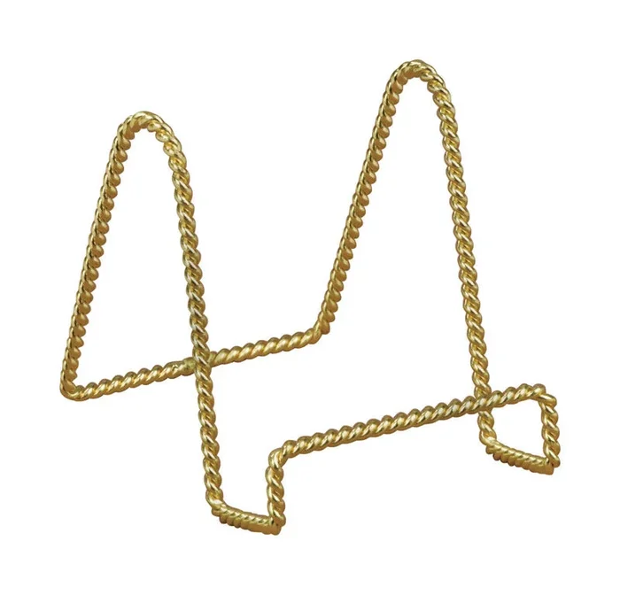 Tripar 7 in. Brass Plate Stand (Pack of 6)