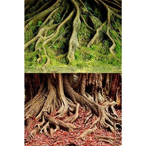 Underwater Treasures Amazon Root/Grassy Root Reversible Background – 20″ – Sold by the Foot – 50 Feet