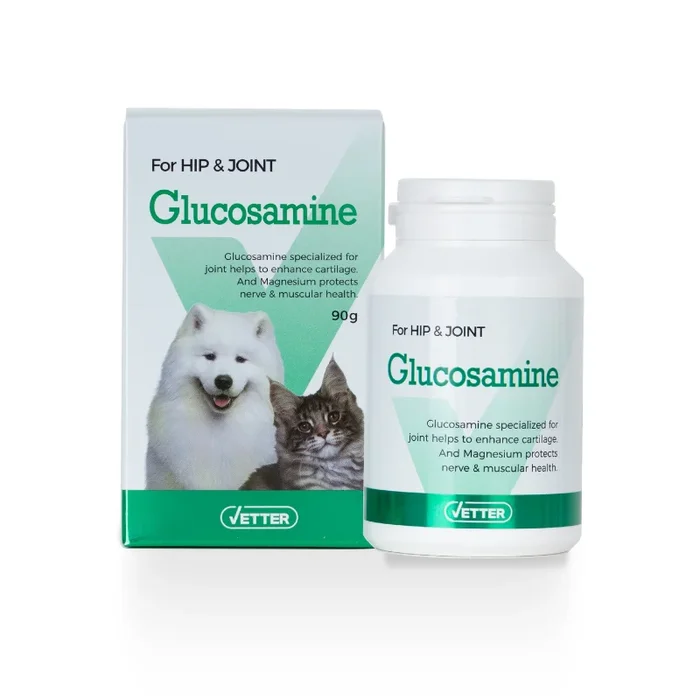 Vetter Glucosamine Hip & Joint Health Supplement for Cats & Dogs – 90g