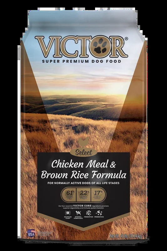 Victor Select Chicken Meal and Brown Rice Dog Food
