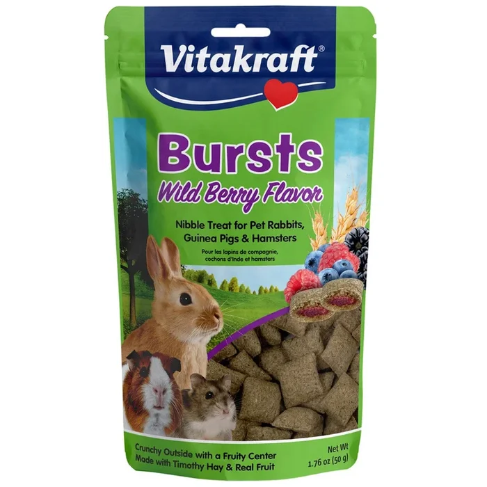 Vitakraft Bursts Wild Berry Flavor Treat – 1.76 oz