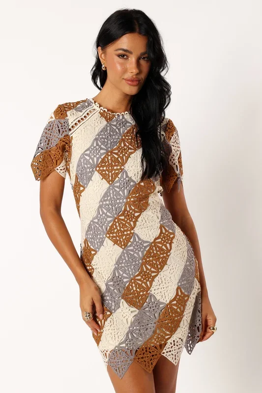 Waldorf Mini Dress – Multi