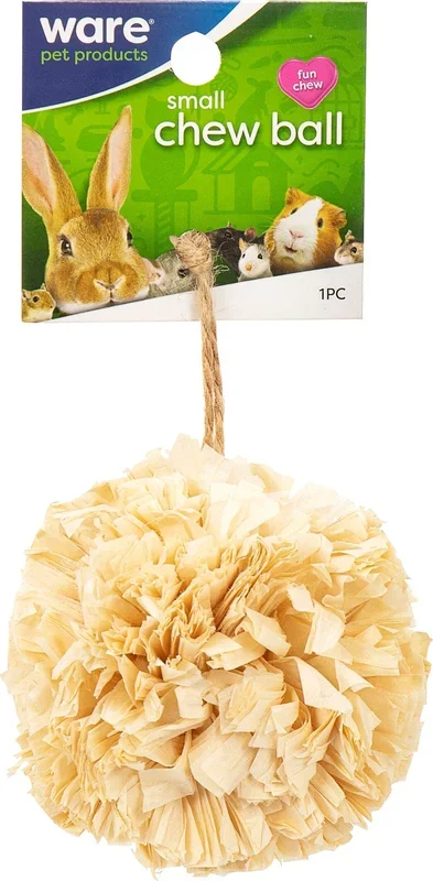Ware Chew Ball for Small Animals Small Animal Chewy Treats – Small