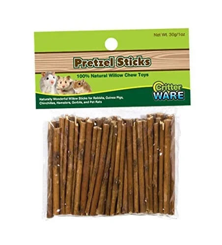 Ware Willow Garden Pretzel Sticks Small Animal Chewy Treats – 1 Oz