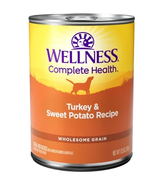 Wellness Complete Health Turkey & Sweet Potato Wet Dog Food
