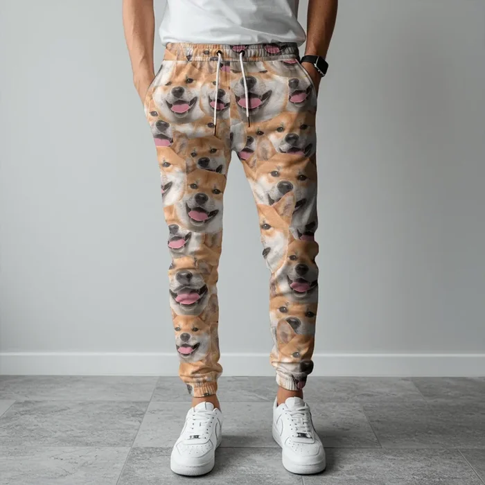 Wildes Fotomuster – Individuelle Jogginghose