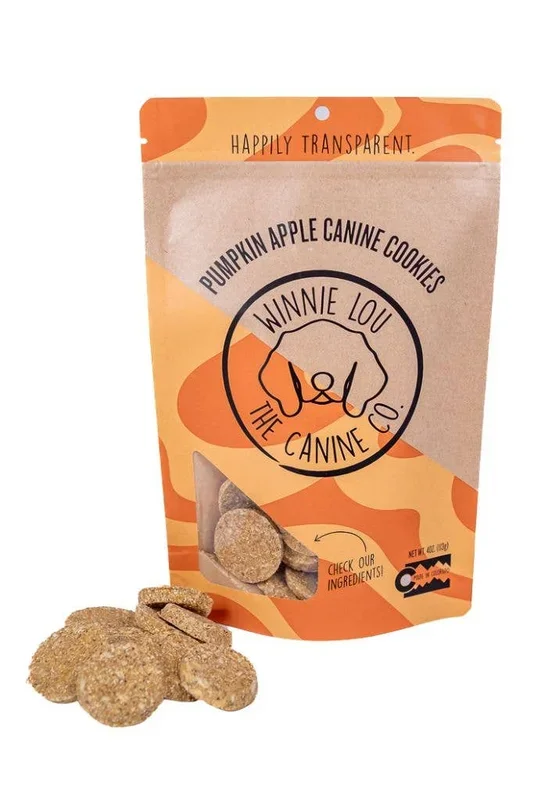 Winnie Lou – Pumpkin Apple Canine Cookies