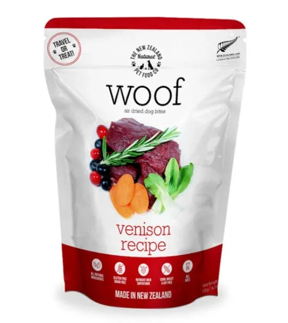 Woof Air Dried Venison Dog Treats