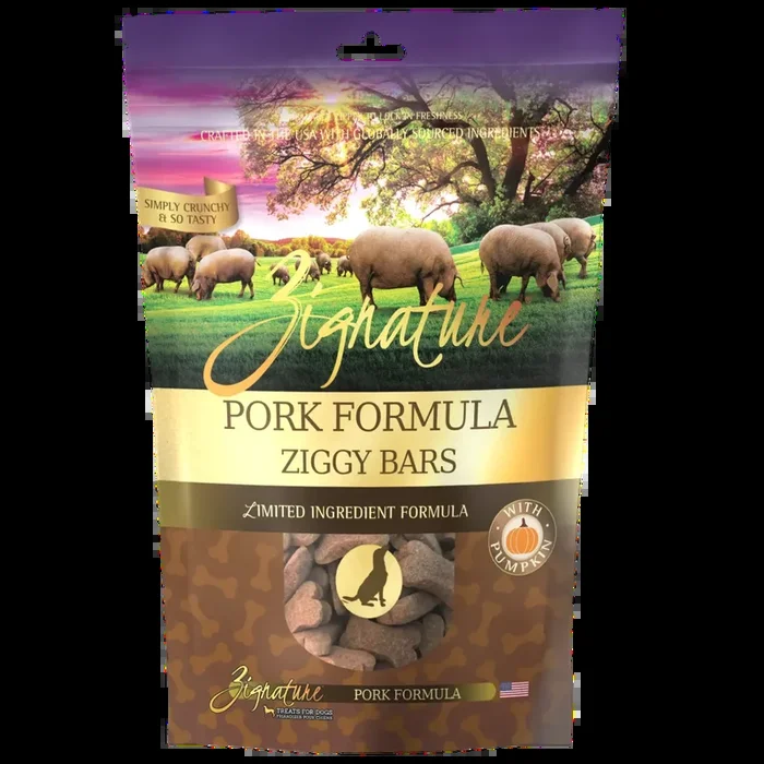 Zignature Ziggy Bars Pork 12oz