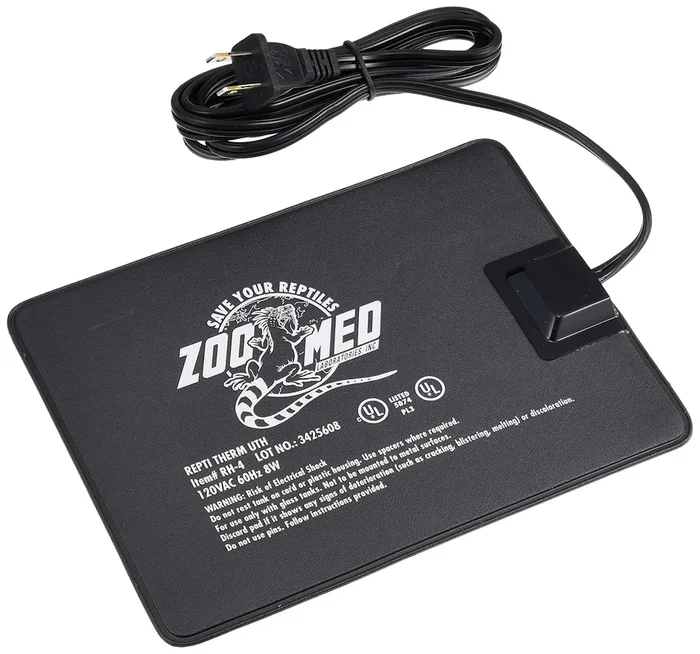 Zoo Med Laboratories Reptitherm® Small Under Tank Heater – 6 X 8 Inch