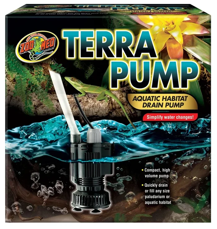 Zoo Med Laboratories Terra Habitat Aquatic Drain Pump – Medium